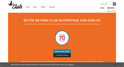 Desktop Screenshot of beymenclub.com